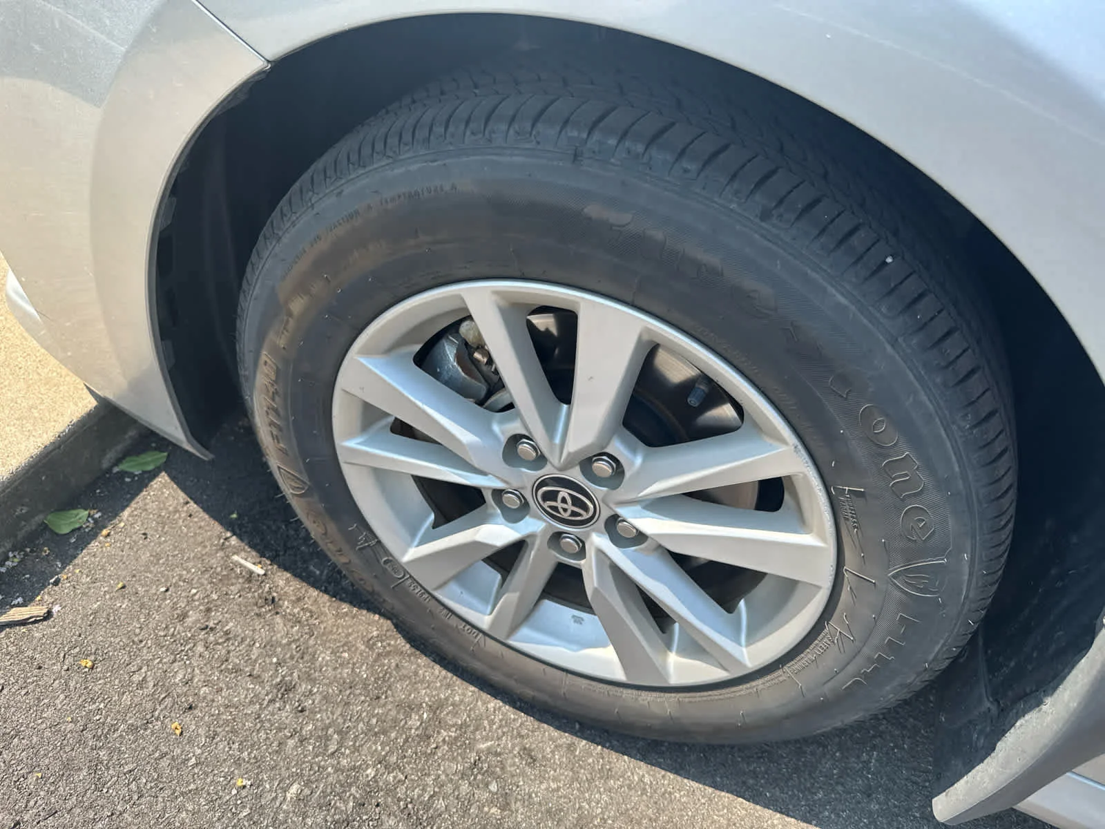 Used 2025 Celestial Silver Metallic Toyota LE image 6