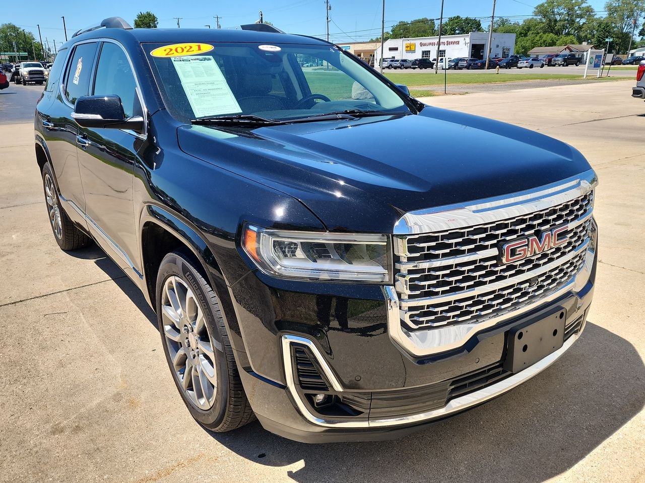 Used 2021 Summit White GMC Denali image 1
