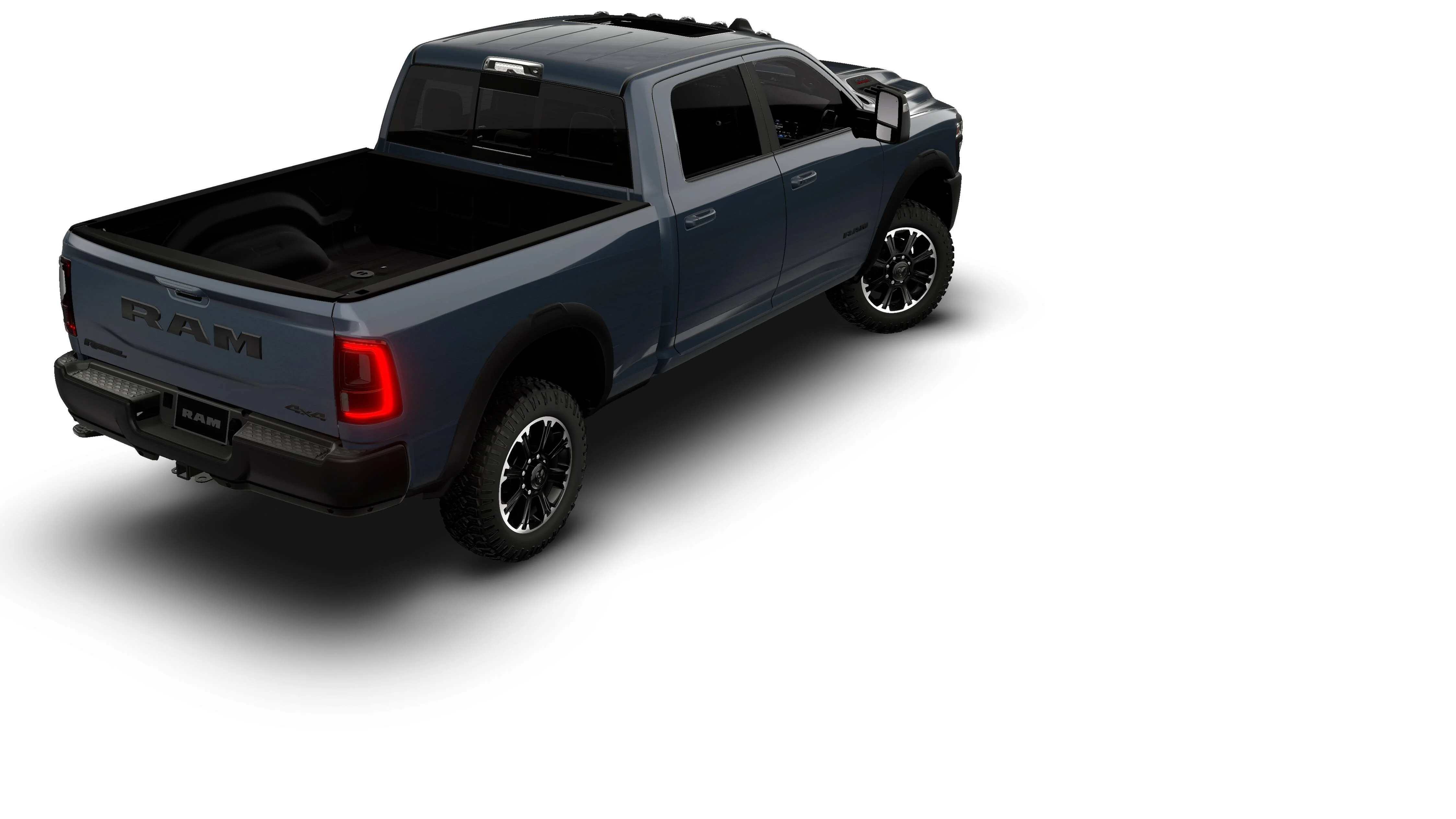 New 2026 Forged Blue Metallic Exterior Paint RAM REBEL image 14