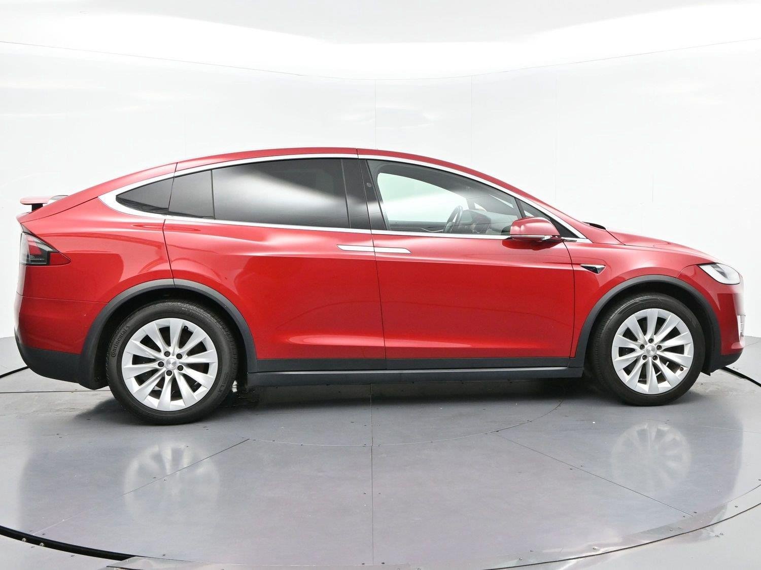 Used 2021 Red Multi-Coat Tesla Long Range Plus image 8