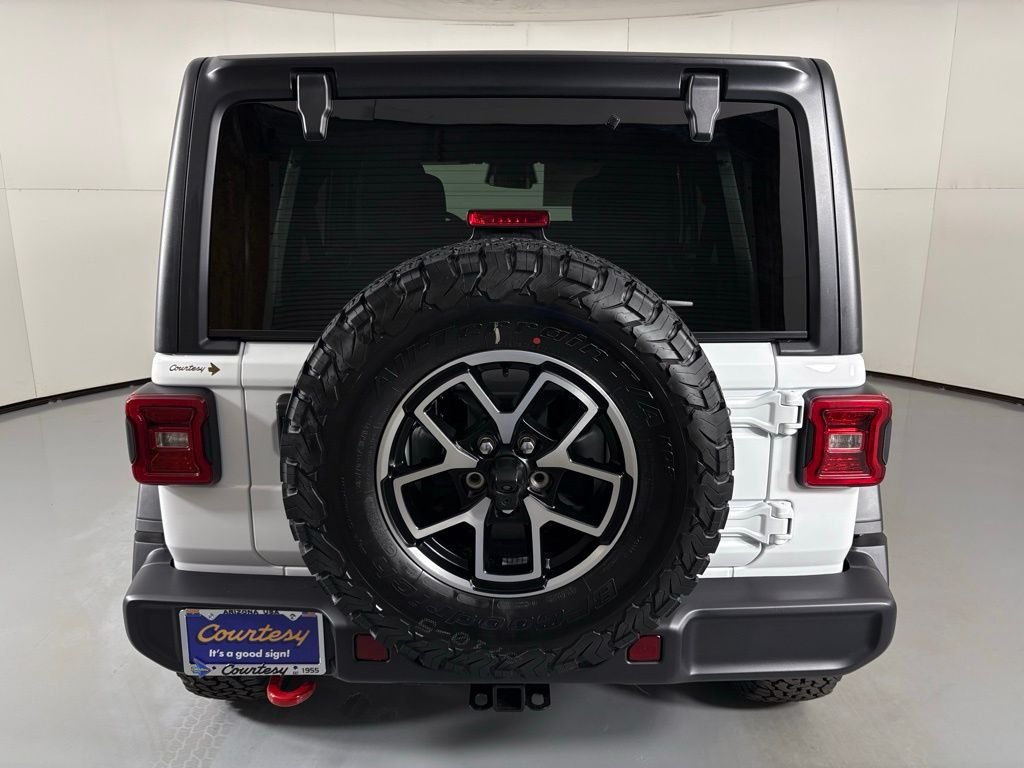 New 2026 Bright White Clearcoat Jeep Rubicon image 7