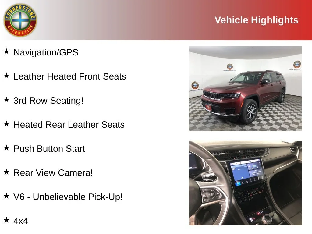 Used 2023 Red Jeep Limited image 2