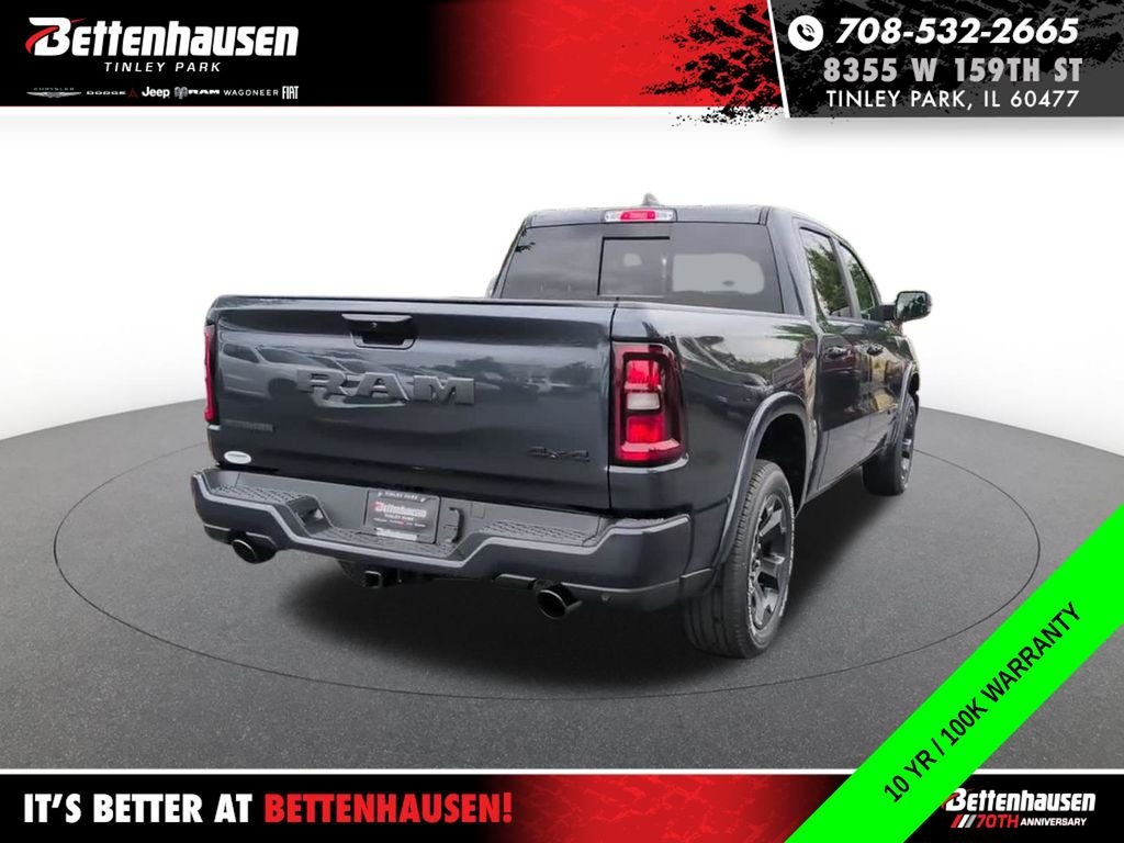 New 2026 Forged Blue Metallic Exterior Paint RAM Big Horn image 10