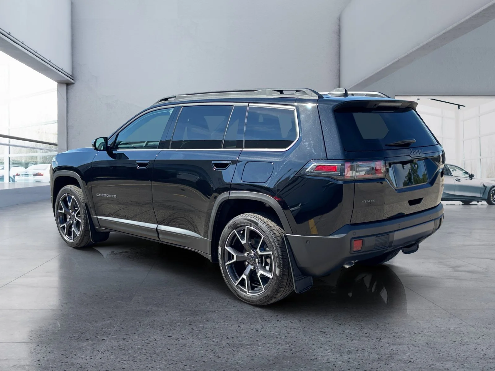 New 2026 Diamond Black Crystal Pearl Jeep Overland image 3