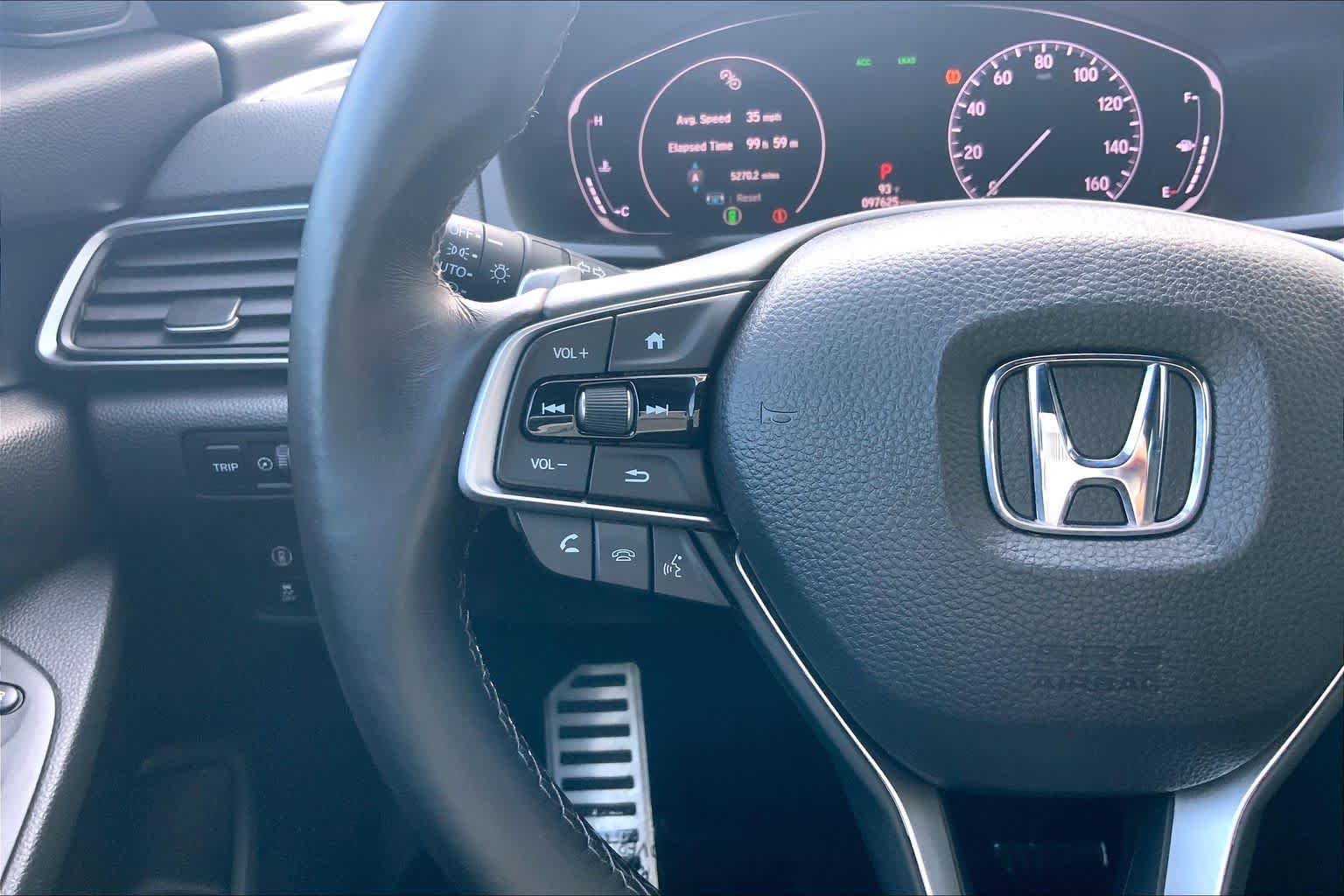 Used 2019 Crystal Black Pearl Honda Sport 1.5T image 21