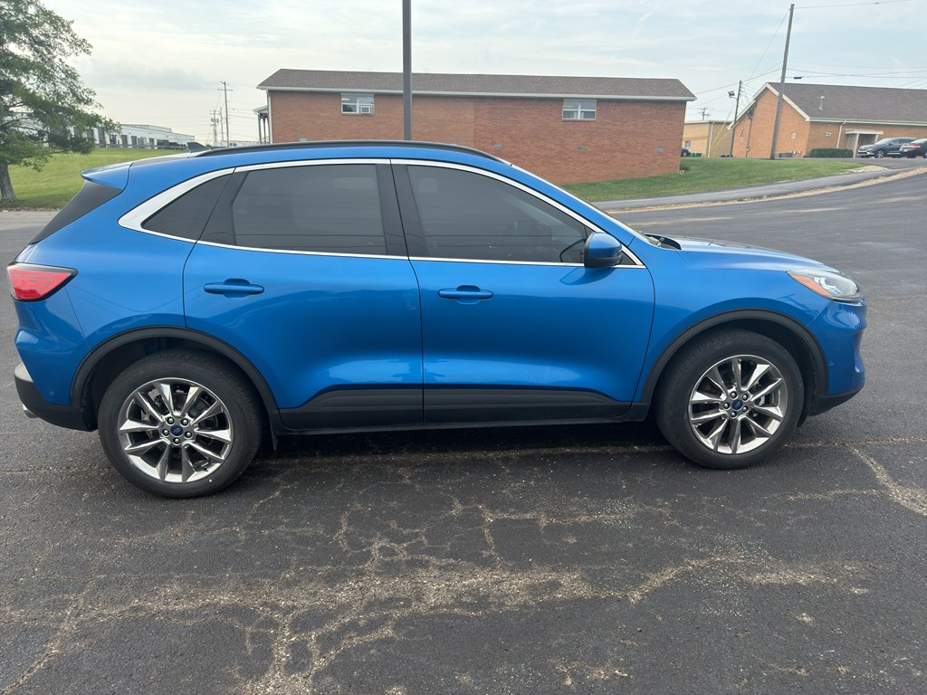 Used 2021 Velocity Blue Metallic Ford Titanium image 5