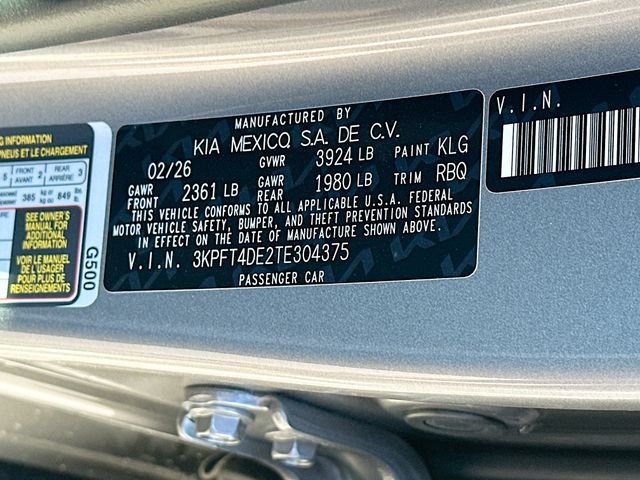 Used 2026 Steel Gray Kia LXS image 31