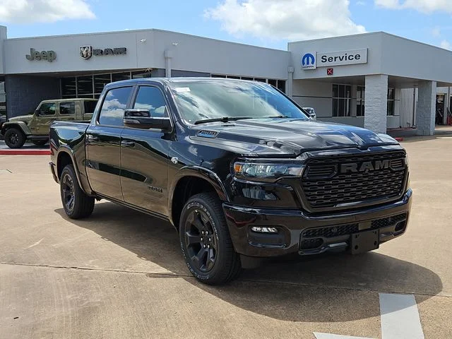 New 2026 Diamond Black Crystal Pearl-Coat Exterior Paint RAM Big Horn/Lone Star image 1