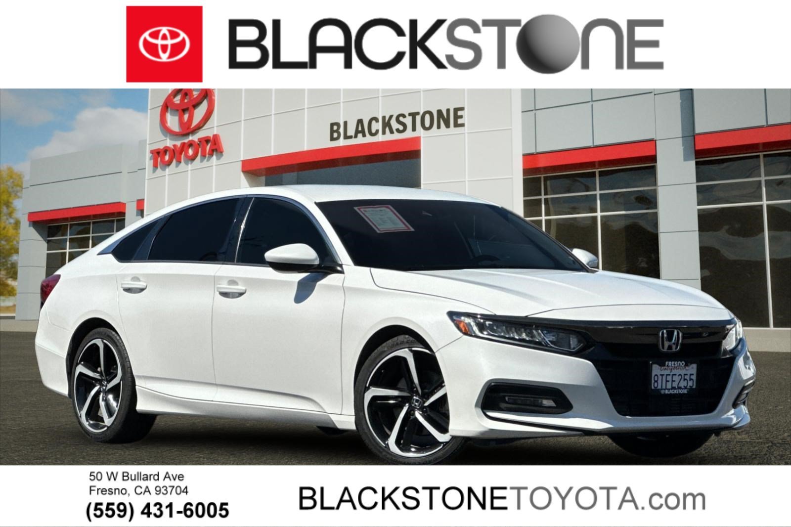 Used 2020 Platinum White Pearl Honda Sport image 1