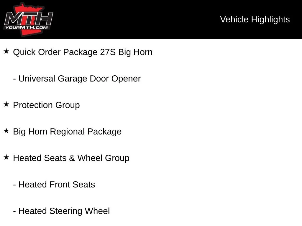 Used 2019 Black Ram Big Horn image 19