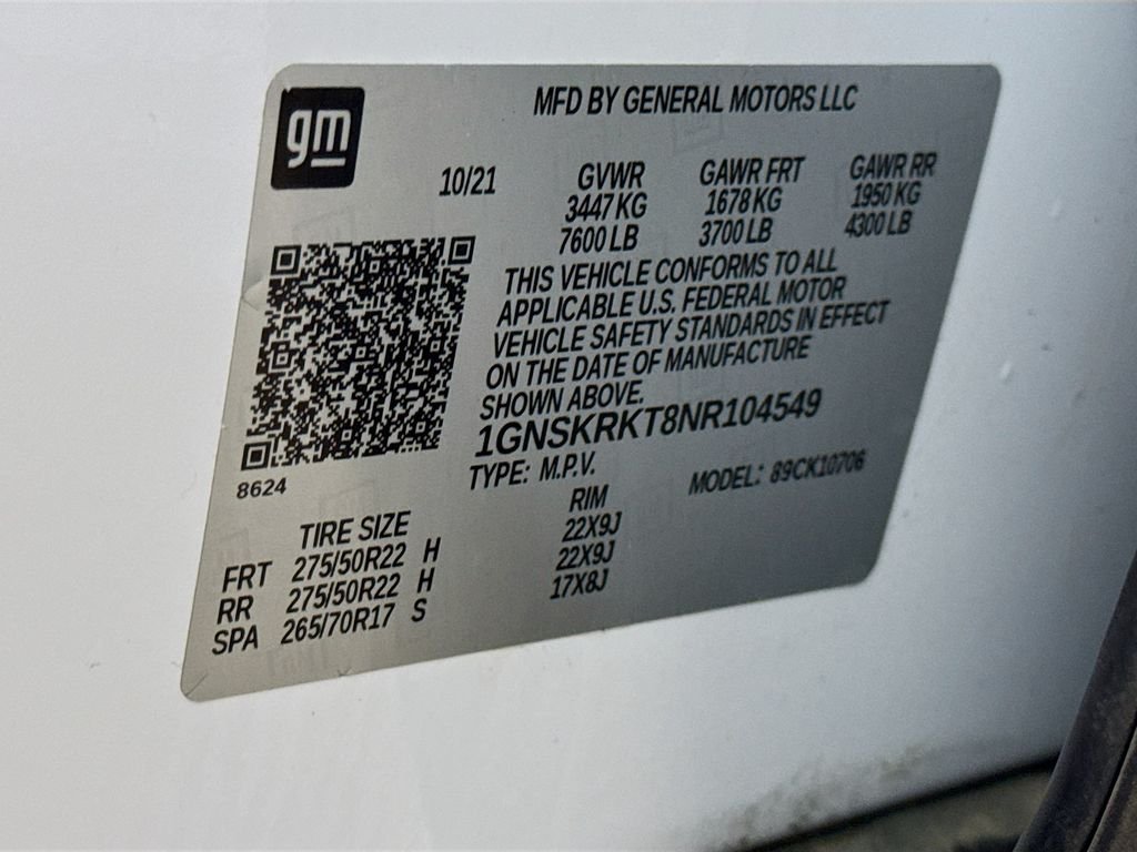 Used 2022 White Chevrolet RST image 35