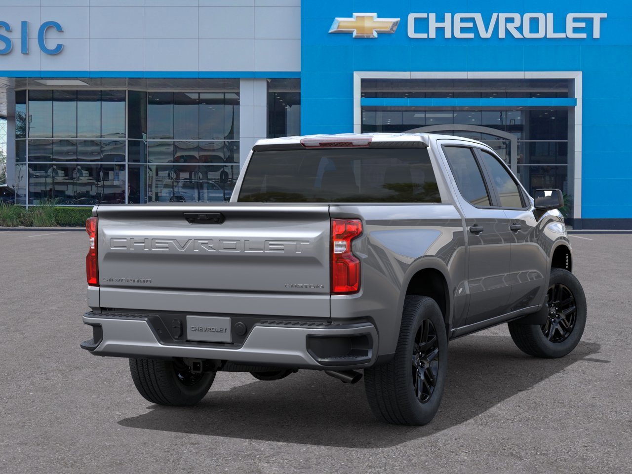 2026 Chevrolet Silverado 1500 Custom Gray at Classic Elite Chevrolet Hwy 6