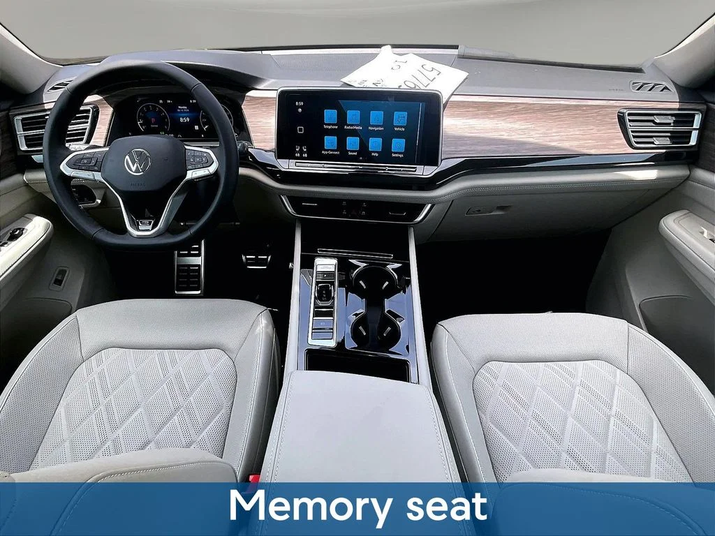 New 2026 Black Volkswagen 2.0T SEL Premium R-Line image 8