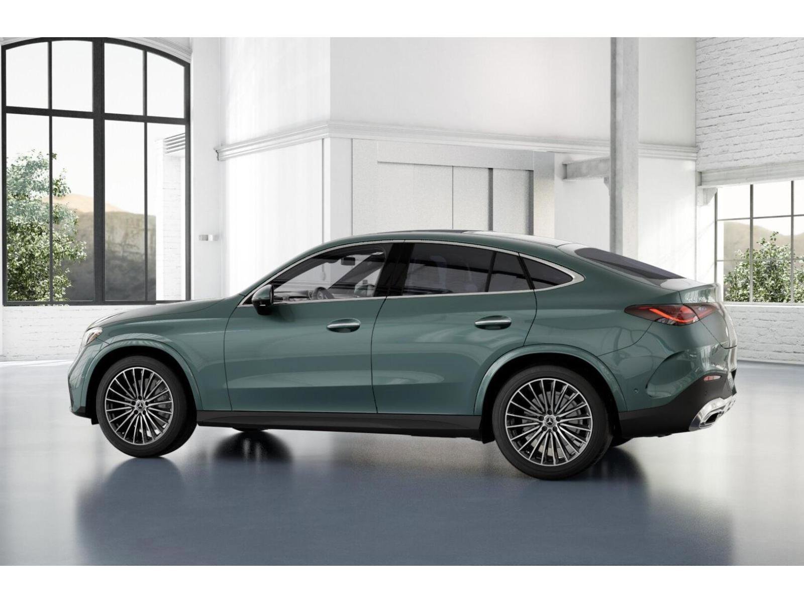 New 2026 Verde Silver Metallic Mercedes-Benz GLC 300 Coupe image 32