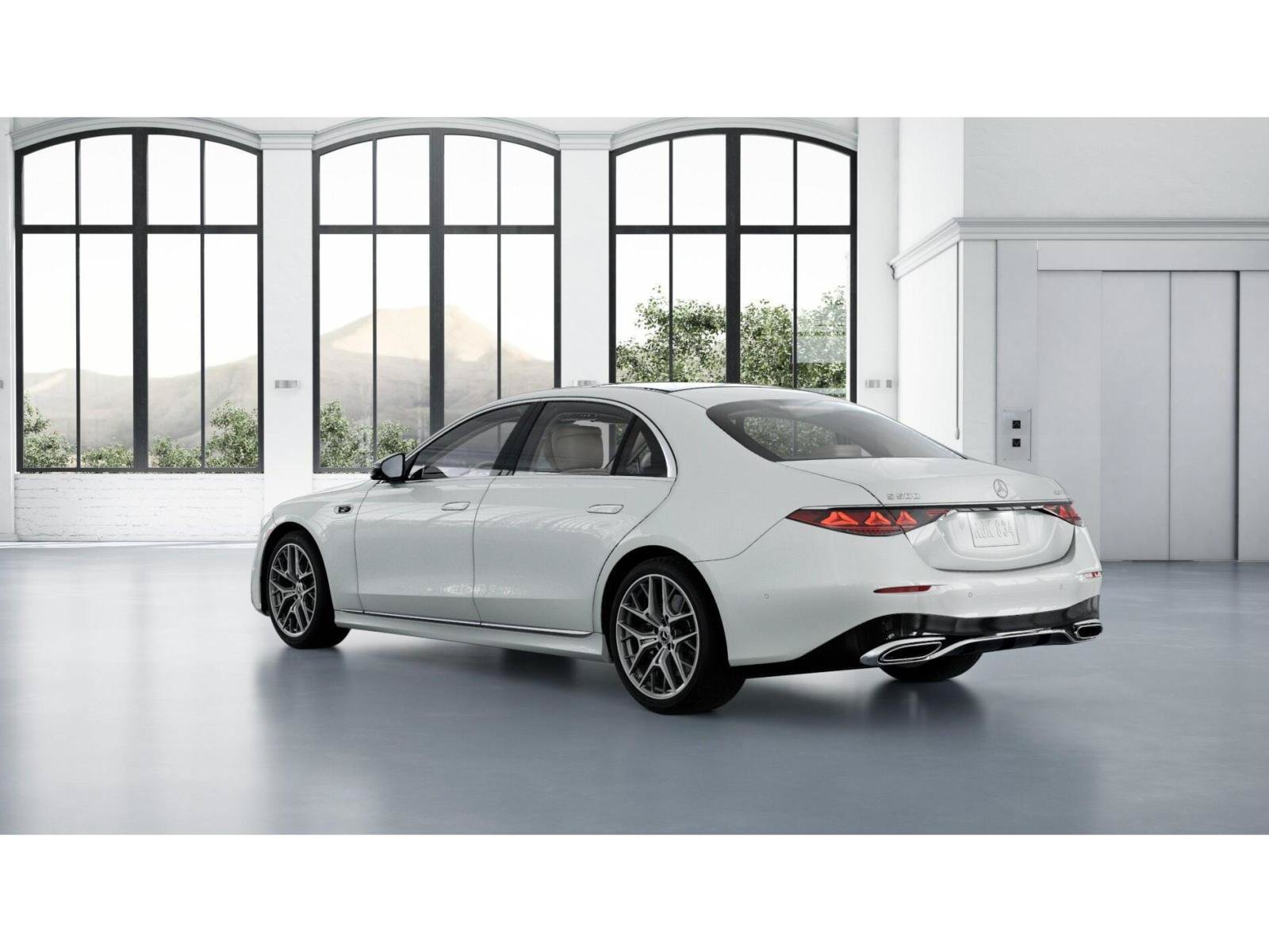 New 2027 MANUFAKTUR Moonlight White Metallic Mercedes-Benz S 500 image 42