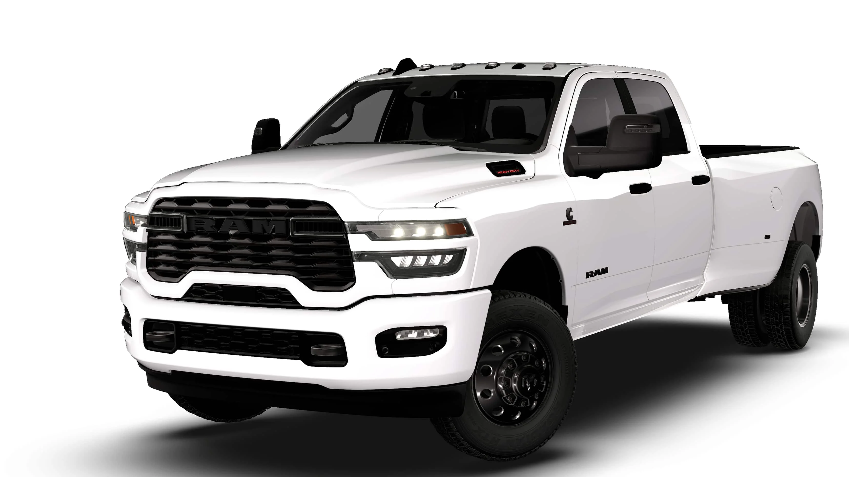 New 2026 Bright White Clear-Coat Exterior Paint RAM BIG HORN image 13