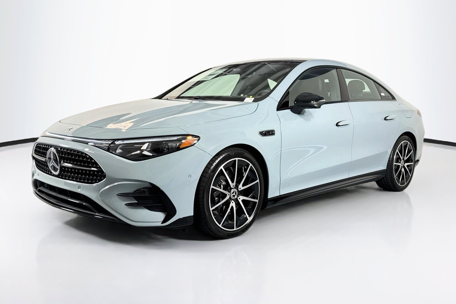 New 2027 Liquid Crystal Green Mercedes-Benz CLA 220 Hybrid image 1