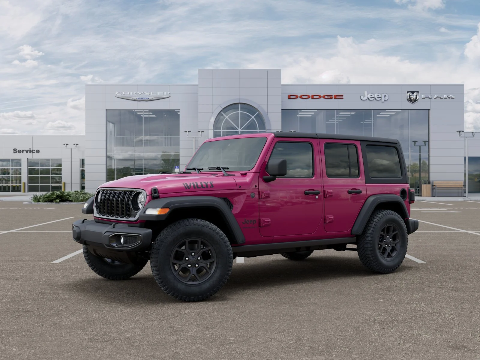 New 2026 Tuscadero Pearl-Coat Exterior Paint Jeep Willys image 2