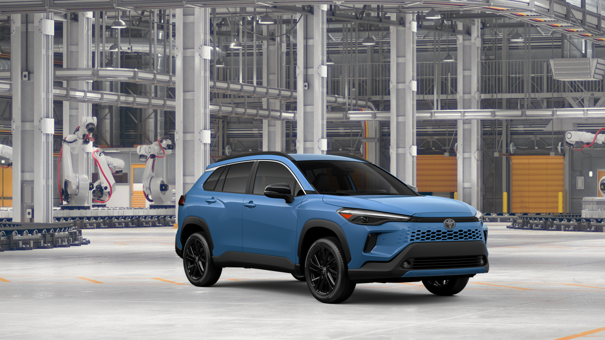 New 2026 Cavalry Blue Toyota Hybrid XSE image 15