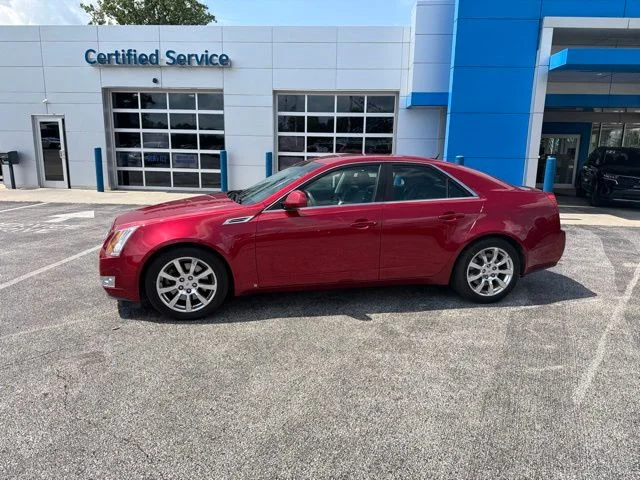 Used 2008 Red Cadillac Base image 4