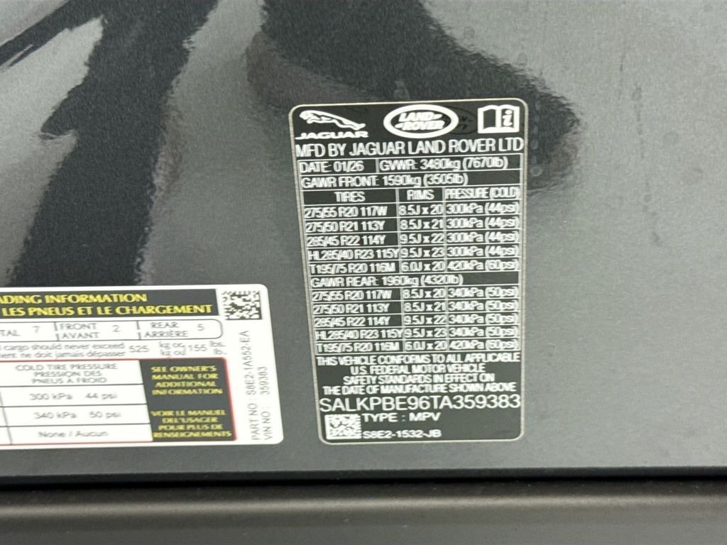 New 2026 Carpathian Grey LAND ROVER SE LWB 7-Seats / V8 image 34