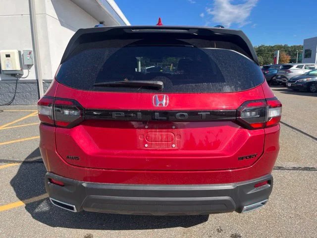 Used 2025 Radiant Red Metallic II Honda Sport image 4
