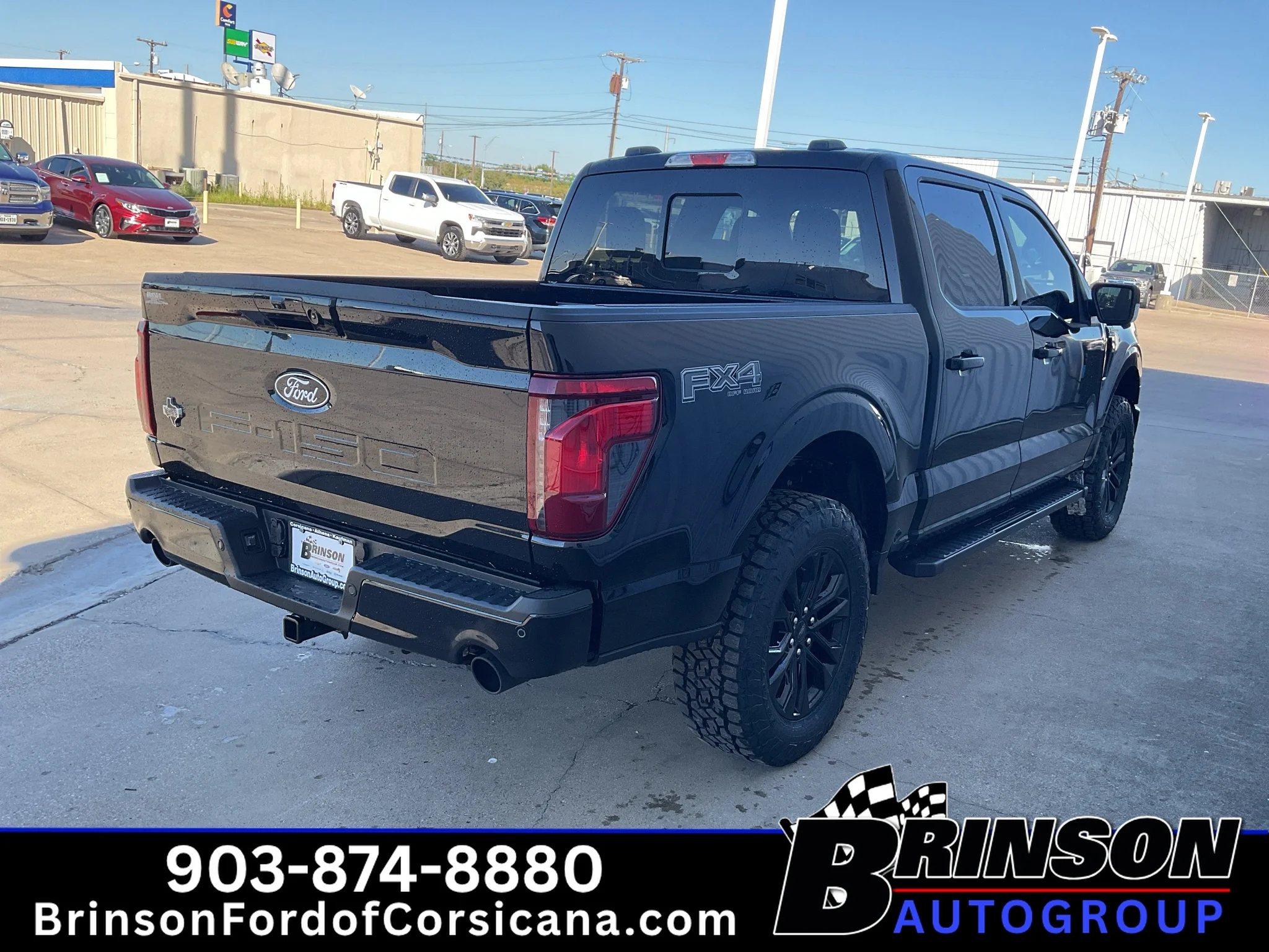 New 2026 Agate Black Metallic Ford XLT image 5