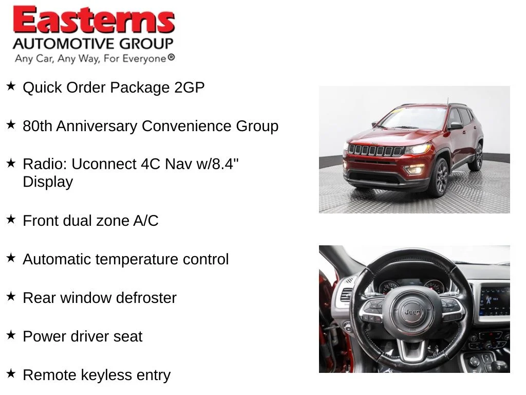 Used 2021 Red Jeep 80th Special Edition image 11