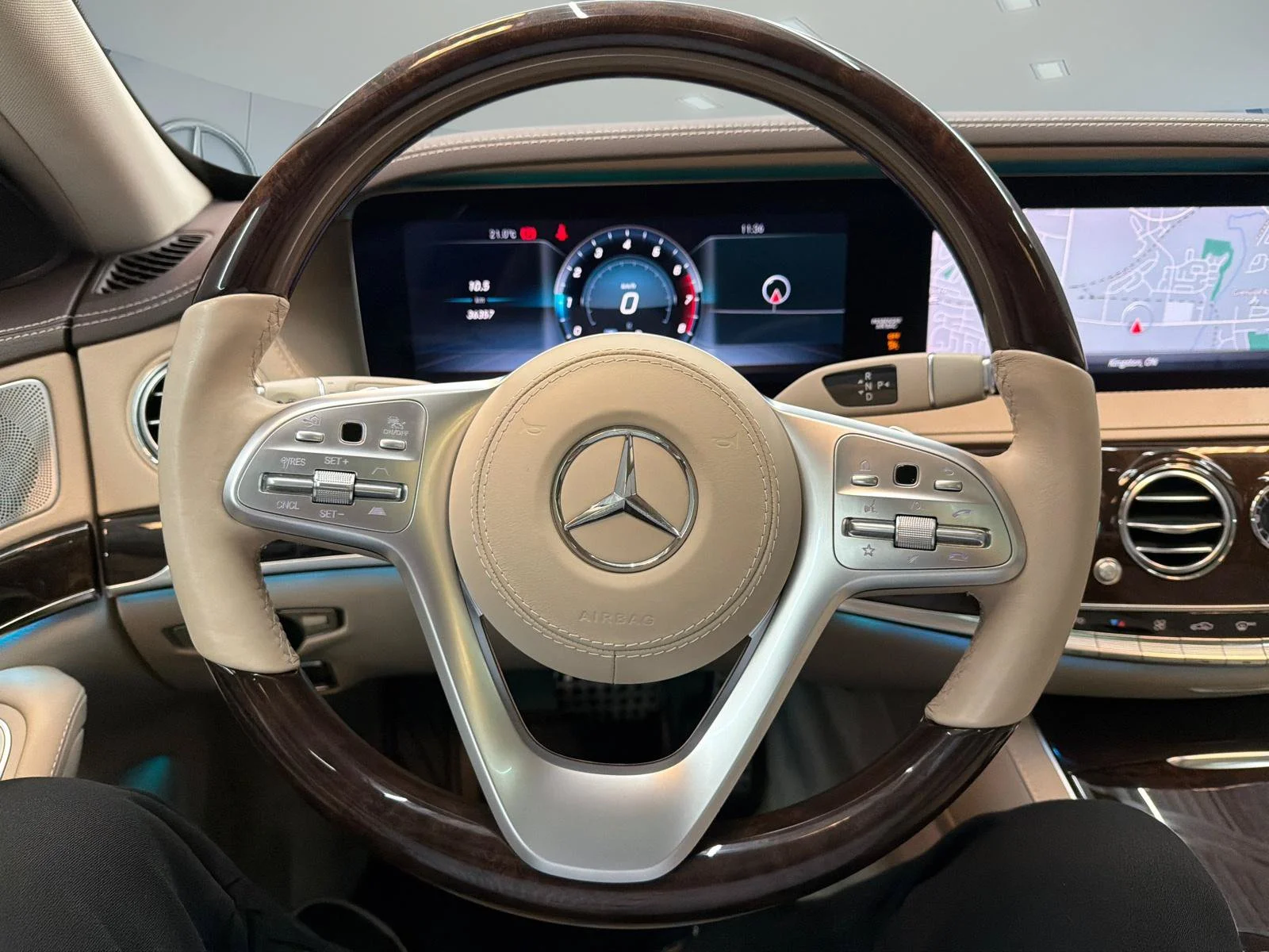 Used 2018 White Mercedes-Benz S 450 image 15
