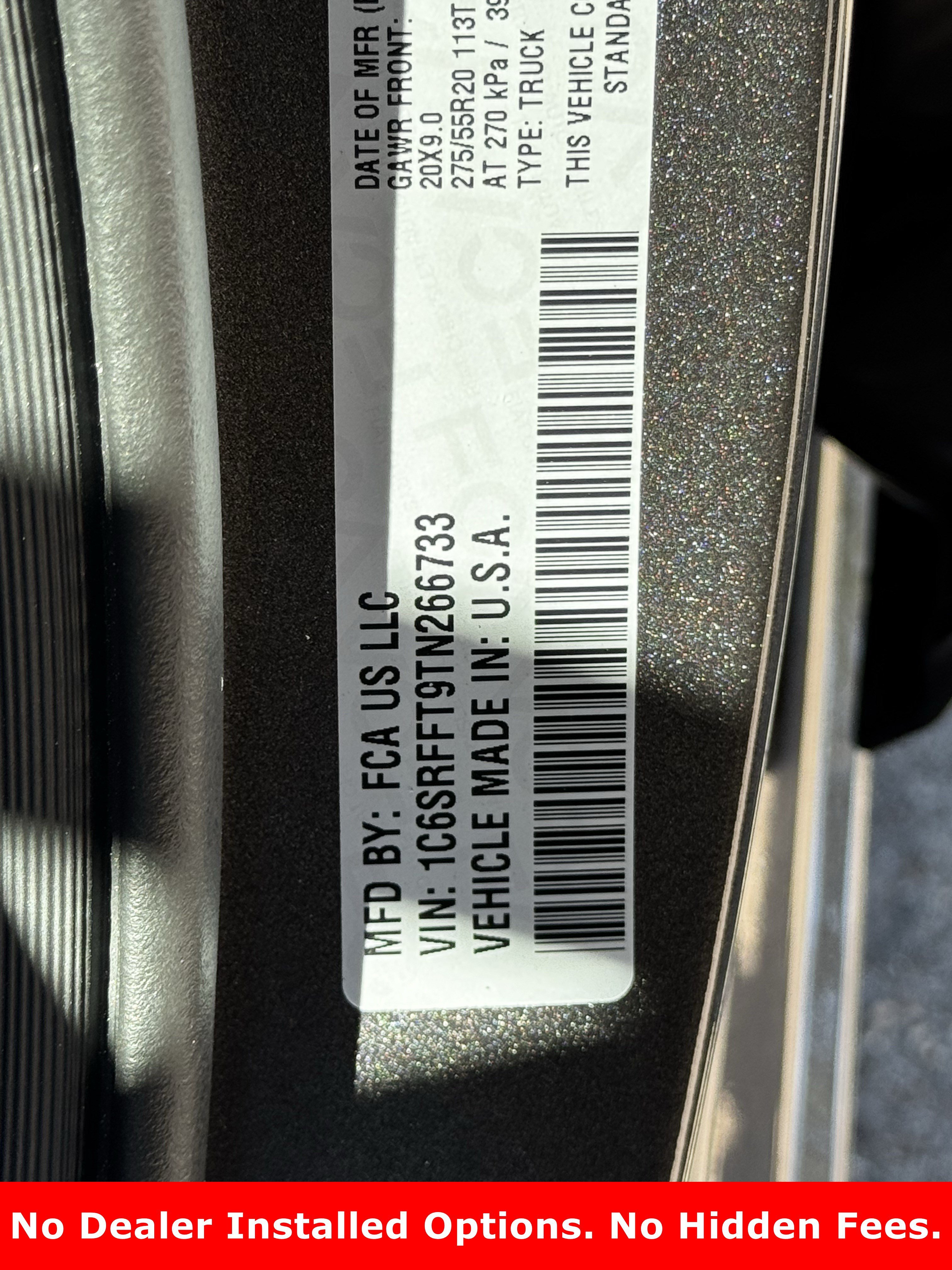 New 2026 Granite Crystal Metallic Clear-Coat Exterior Paint RAM Lone Star image 21