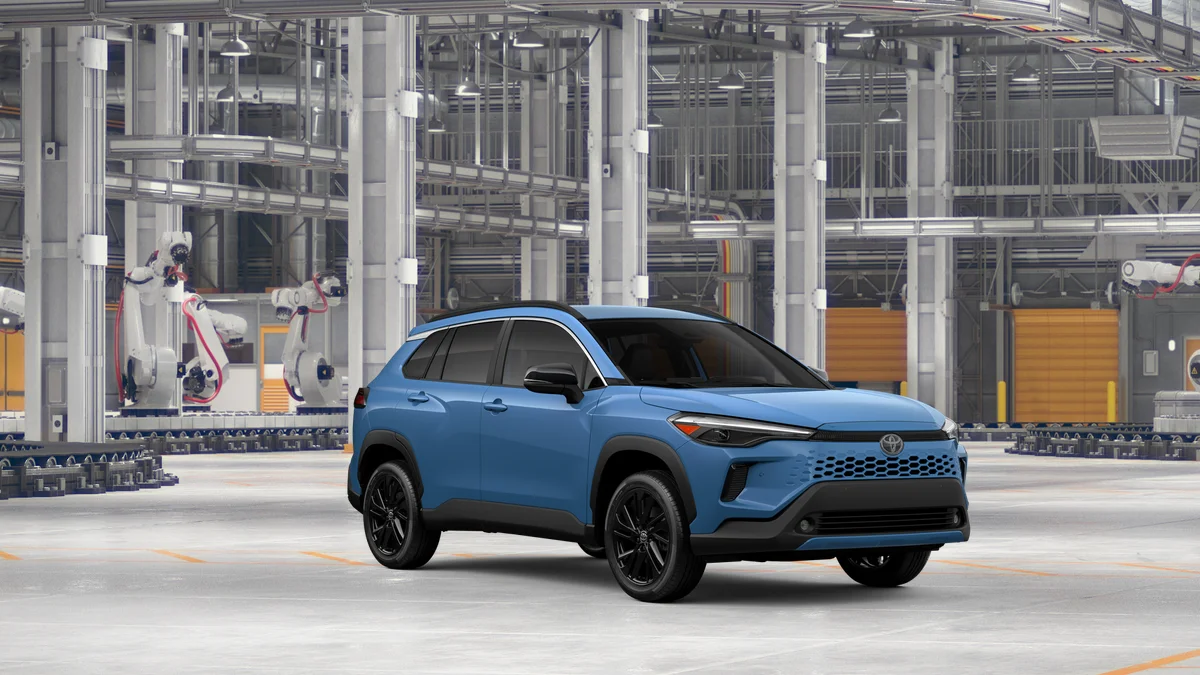 New 2026 Cavalry Blue Toyota Hybrid XSE image 15