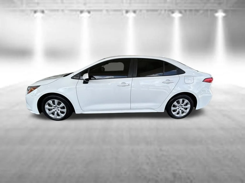 Certified Used 2022 White Toyota LE image 8