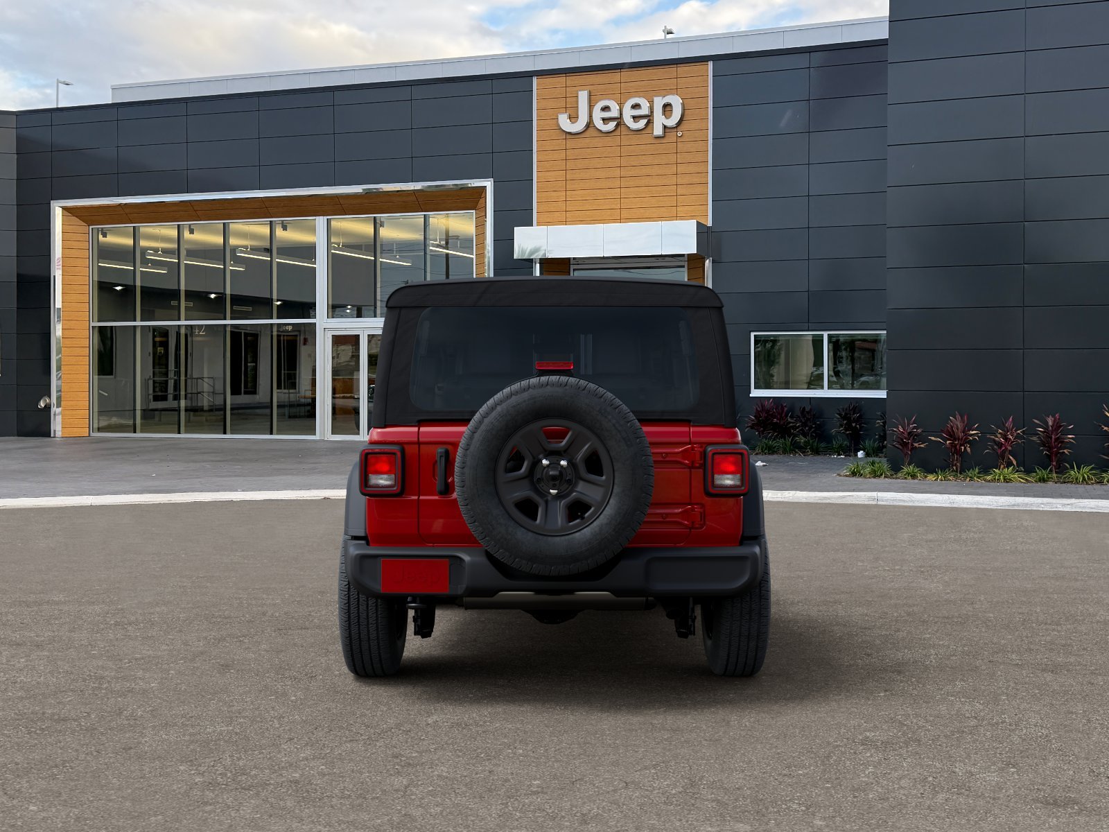 New 2026 Firecracker Red Clear-Coat Exterior Paint Jeep Sport image 33