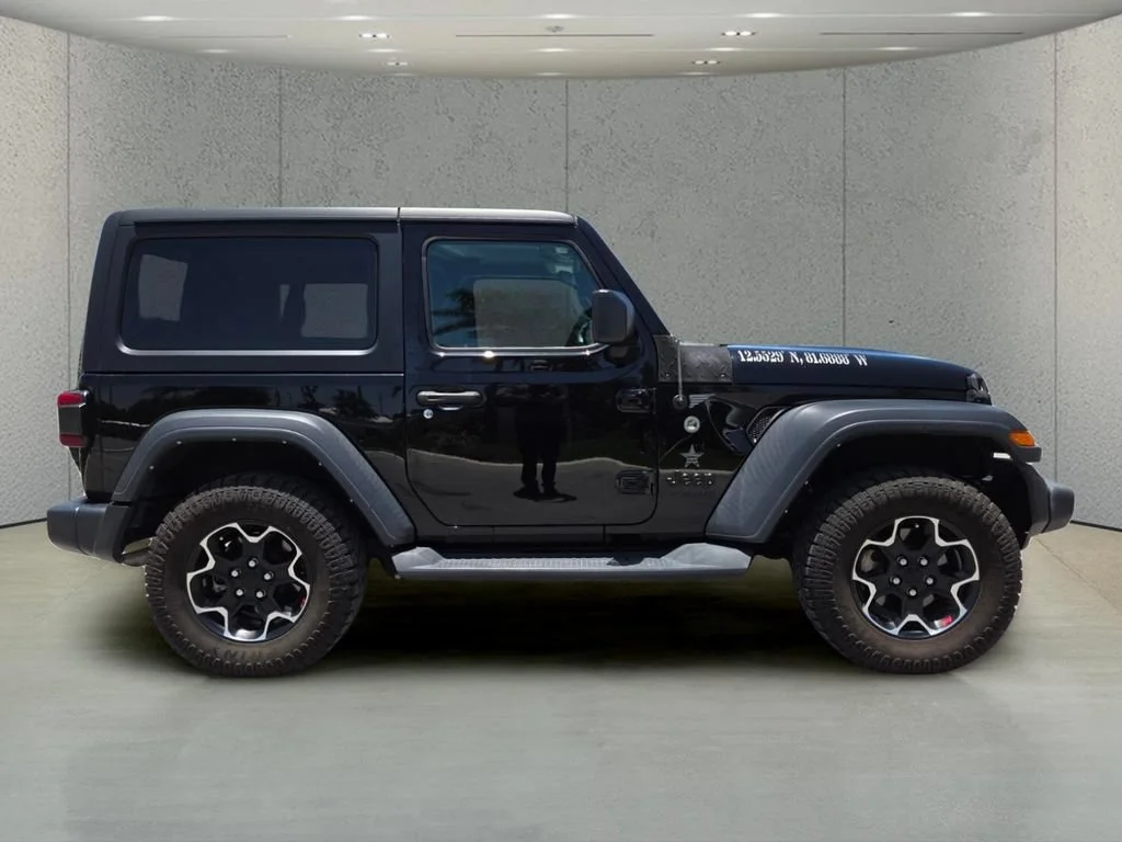 Used 2021 Black Clearcoat Jeep Sport S image 2