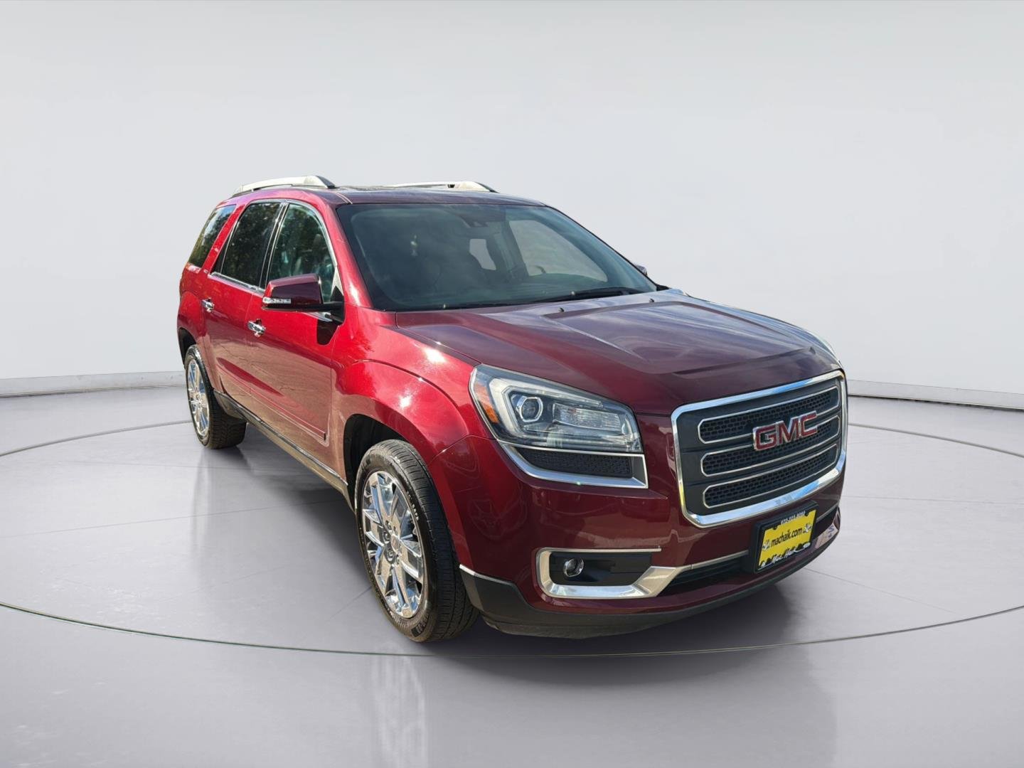 Used 2017 Crimson Red Tintcoat GMC Limited image 1