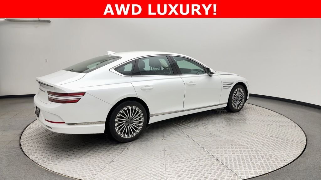 Certified 2024 GENESIS Electrified G80 Base with VIN KMTGE4S11RU008077 for sale in Littleton, CO