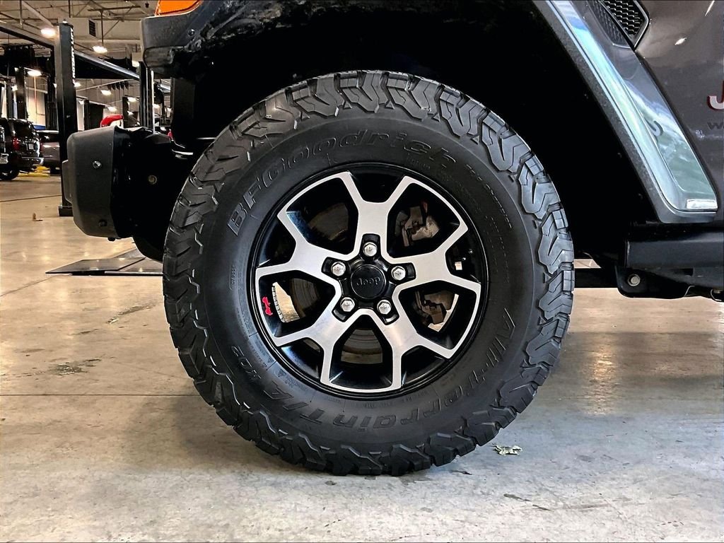 Used 2021 Gray Jeep Unlimited Rubicon image 7