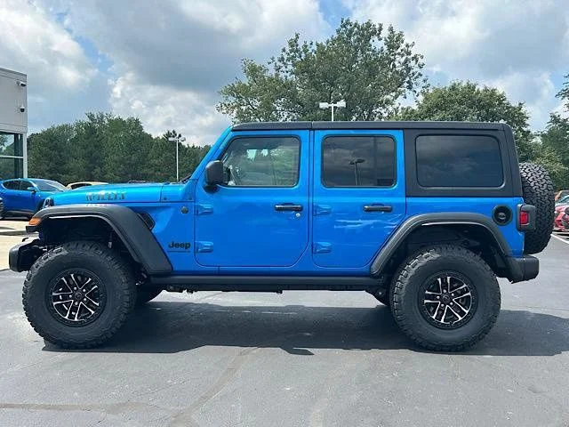 New 2025 Hydro Blue Pearl-Coat Exterior Paint Jeep Willys image 7