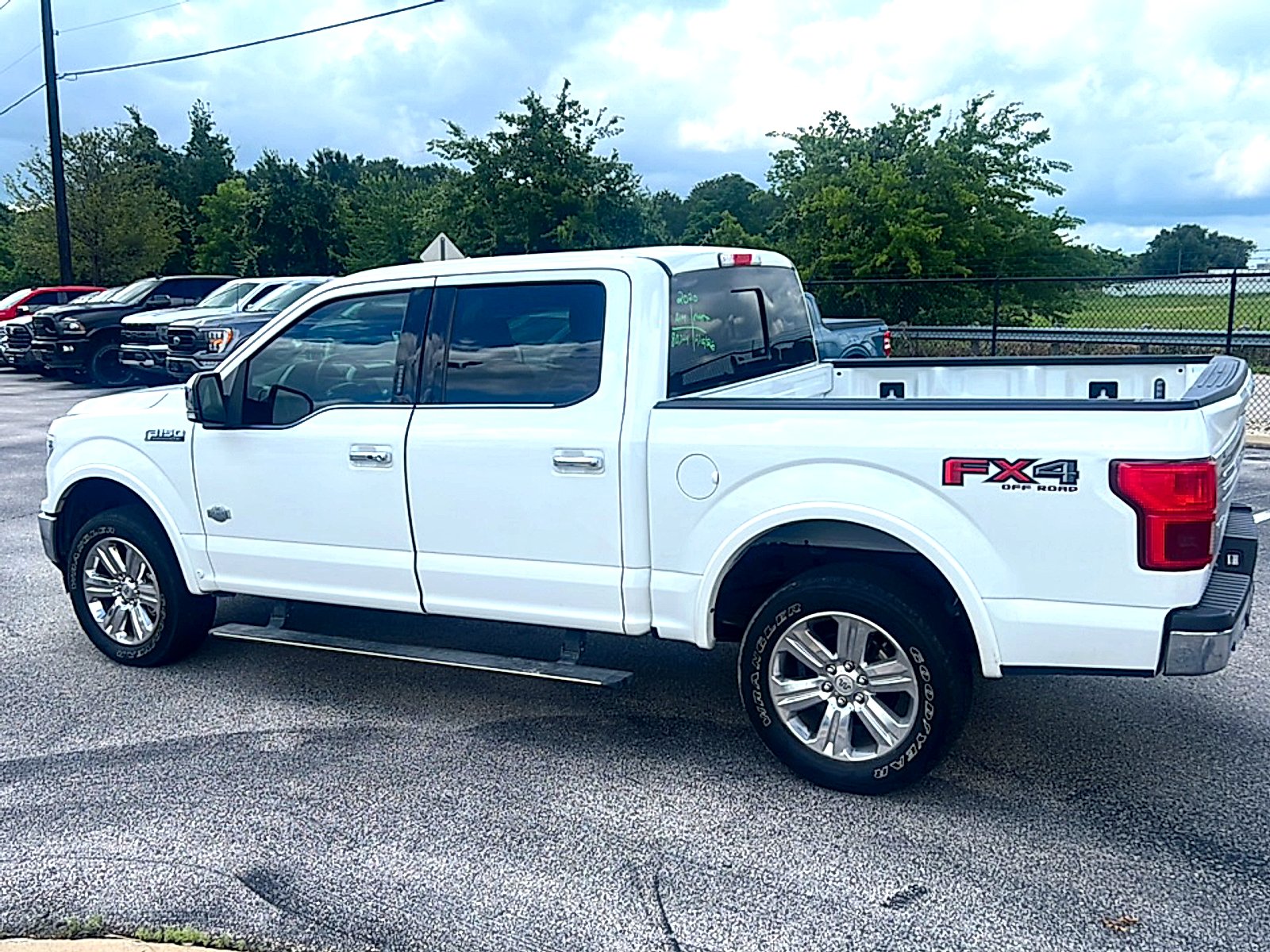 Used 2020 White Ford King Ranch image 6