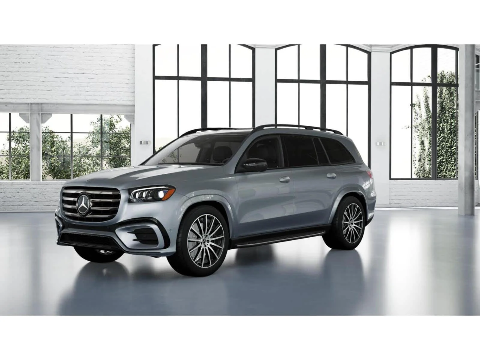 Used 2025 Cirrus Silver Metallic Mercedes-Benz GLS 580 image 38