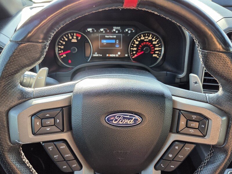 Used 2018 Lightning Blue FORD RAPTOR 4WD SUPERCREW 5.5