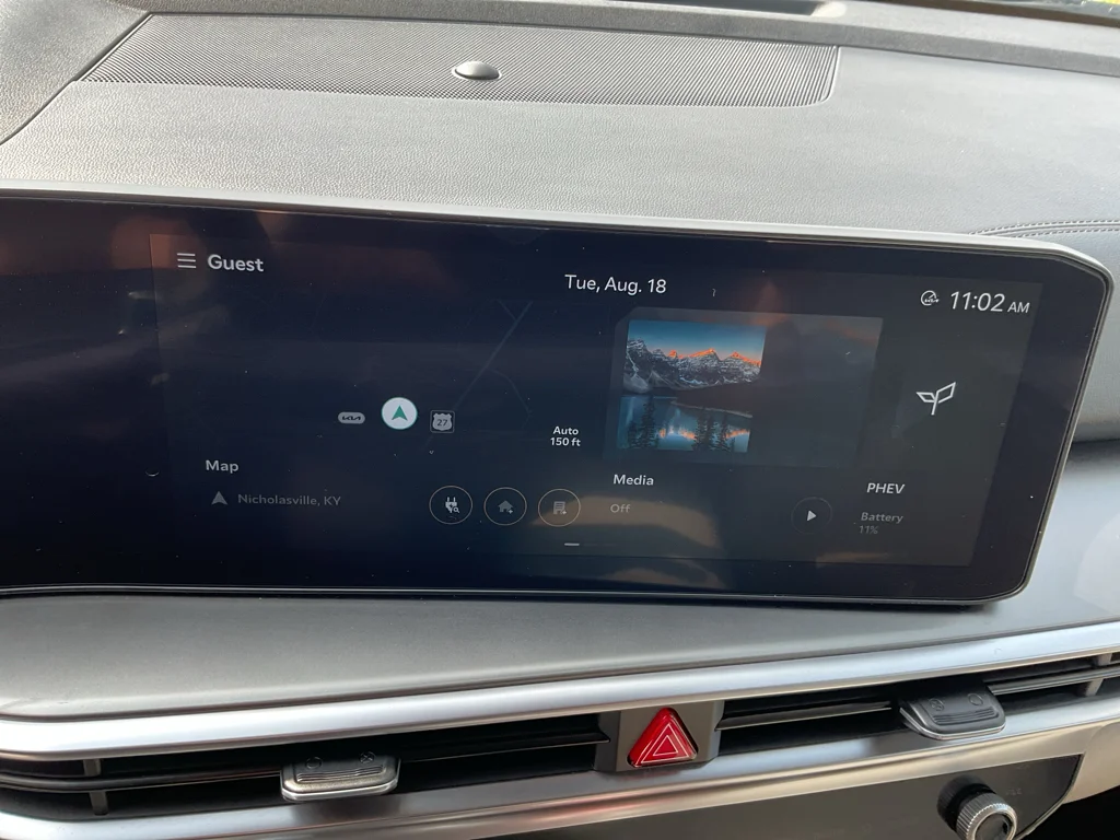 Used 2025 Mineral Blue Kia EX image 17