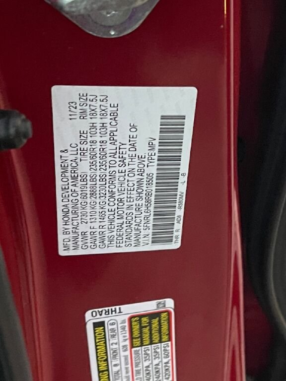 2024 Honda Odyssey EX - Photo 37