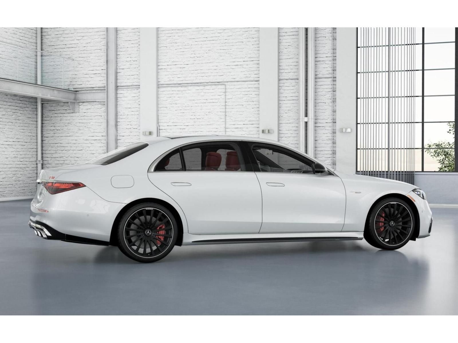 New 2026 MANUFAKTUR Moonlight White Metallic Mercedes-Benz S 63 E AMG® image 20