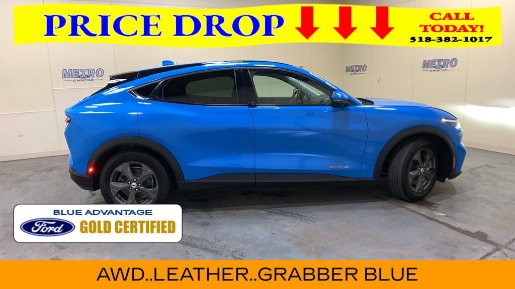 Certified 2022 Ford Mustang Mach-E Select AWD with VIN 3FMTK1SS5NMA18635 for sale in Schenectady, NY