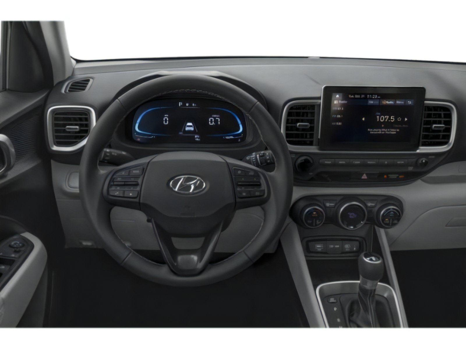 New 2026 Lunar White w/Black Roof Hyundai SEL w/Two-Tone Roof image 6