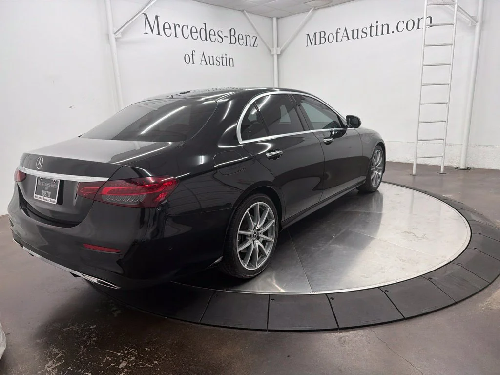Certified Used 2022 Black Mercedes-Benz E 350 image 8