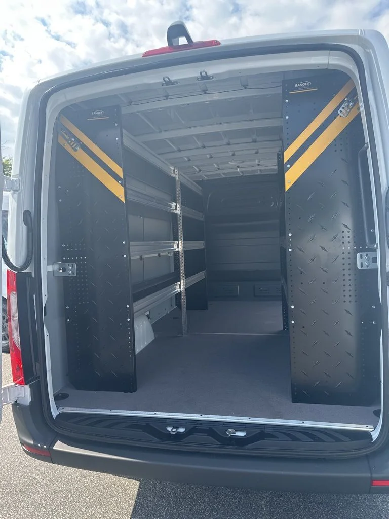 New 2026 Arctic White Mercedes-Benz w/ Ranger Shelving image 3