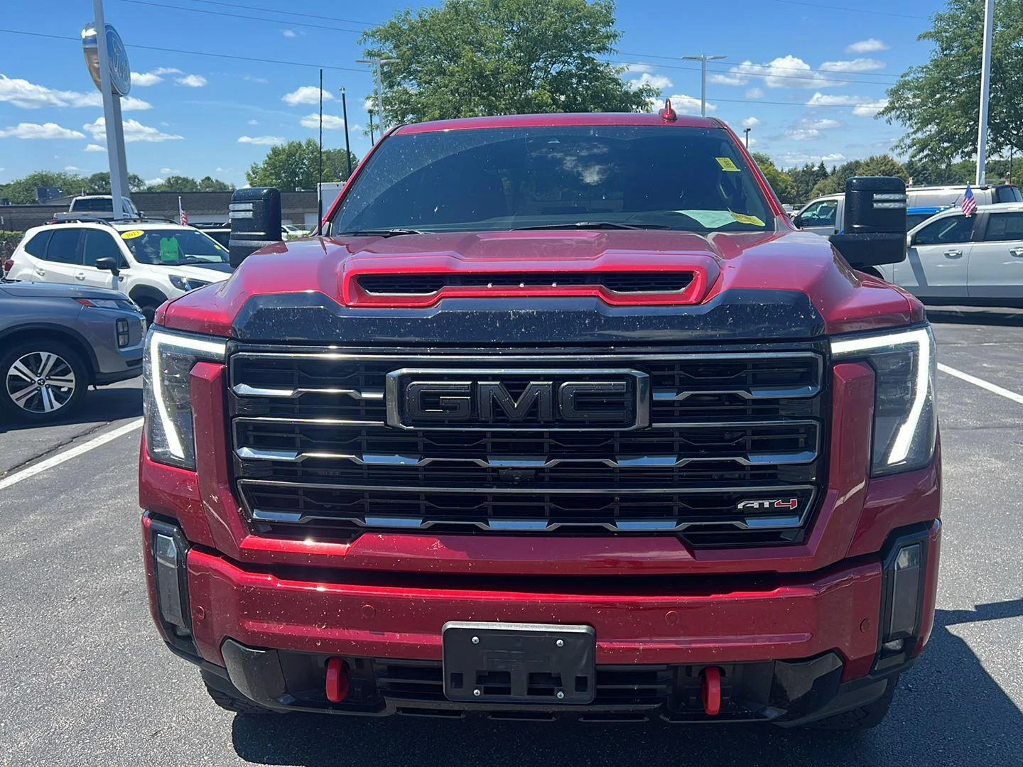 Used 2024 Volcanic Red Tintcoat GMC AT4 image 19