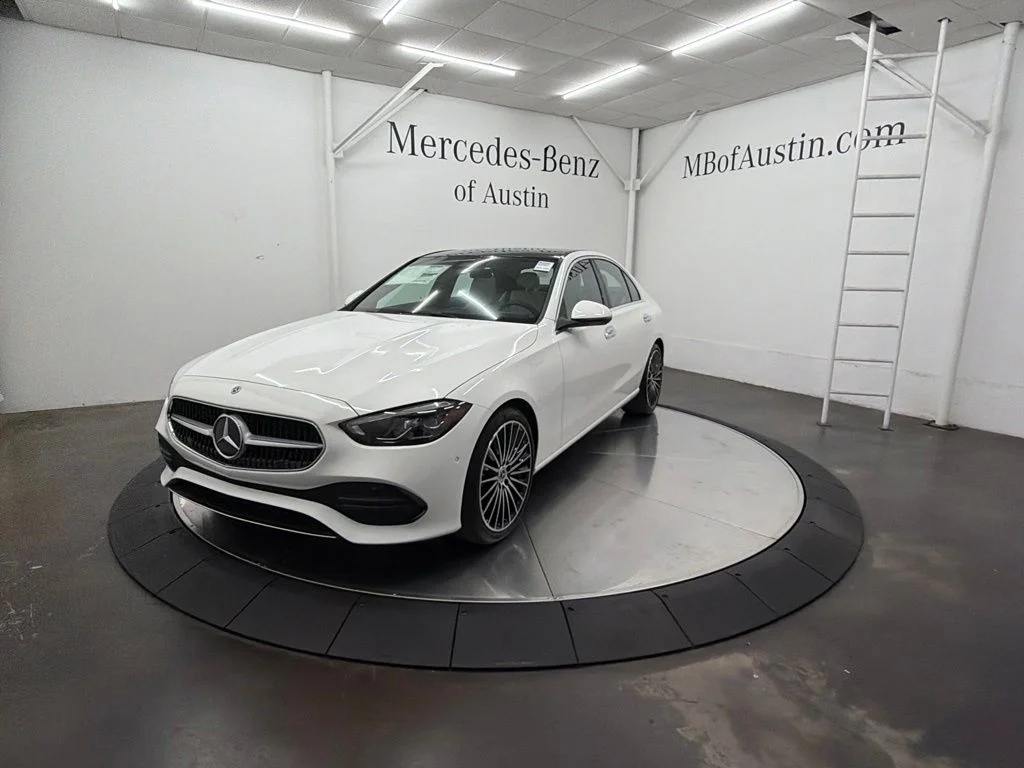 New 2026 White Mercedes-Benz C 300 image 3